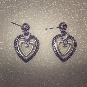 Brighton heart earrings